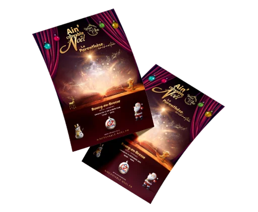 Ain&rsquo;croyable Noël pour les CSE, les associations et les entreprises : des outils de communication personnalisés à vos couleurs